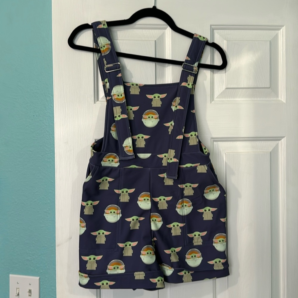 Medium Blackmilk Baby Yoda/Grogu Overalls Star Wars The Mandalorian LARGE
